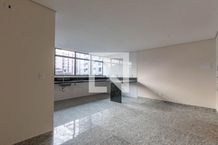 Sala de apartamento à venda com 1 quarto, 37m² em Centro, Belo Horizonte