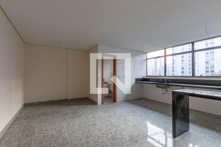 Sala de apartamento à venda com 1 quarto, 37m² em Centro, Belo Horizonte