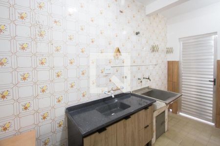 Cozinha de kitnet/studio para alugar com 1 quarto, 25m² em Santo Amaro, São Paulo