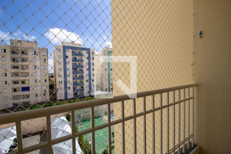 Varanda da Sala de apartamento para alugar com 2 quartos, 52m² em Jardim Guadalajara, Sorocaba