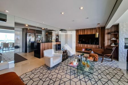 sala de apartamento à venda com 2 quartos, 127m² em Jardim da Glória, São Paulo