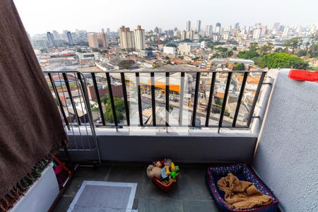 Varanda da Sala de apartamento à venda com 3 quartos, 99m² em Chácara Santo Antônio (zona Leste), São Paulo