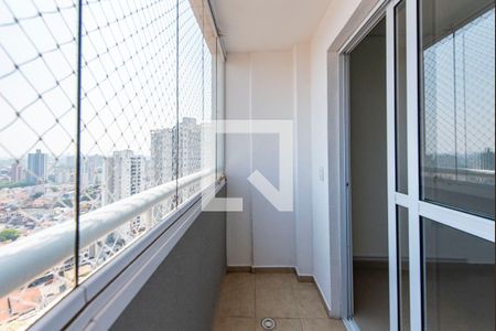 Varanda da Sala de apartamento à venda com 3 quartos, 88m² em Vila Gilda, Santo André