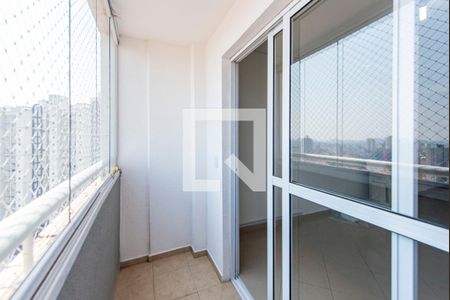 Varanda da Sala de apartamento à venda com 3 quartos, 88m² em Vila Gilda, Santo André