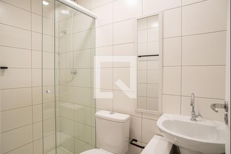 Banheiro de kitnet/studio à venda com 1 quarto, 26m² em Bela Vista, São Paulo