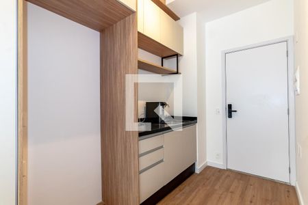 Cozinha de apartamento para alugar com 1 quarto, 24m² em Moema, São Paulo