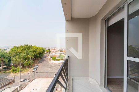 Varanda da Sala de apartamento à venda com 3 quartos, 69m² em Vila Bela Vista, Santo André