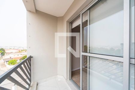 Varanda da Sala de apartamento à venda com 3 quartos, 69m² em Vila Bela Vista, Santo André