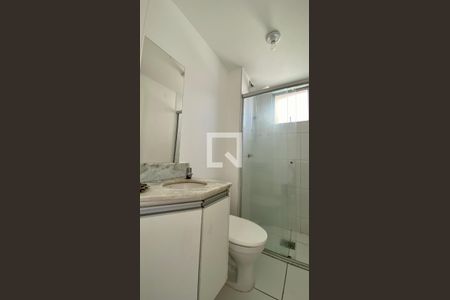 Banheiro Social de apartamento à venda com 2 quartos, 48m² em Cinquentenario, Belo Horizonte