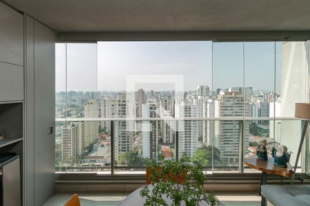 Varanda de apartamento para alugar com 2 quartos, 87m² em Brooklin, São Paulo