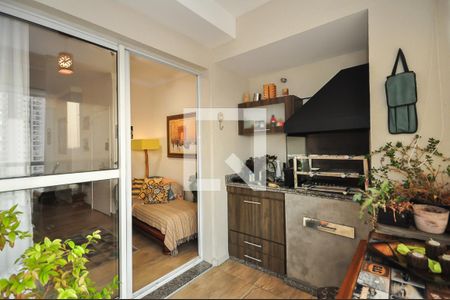 Varanda de apartamento para alugar com 2 quartos, 84m² em Jardim Monte Kemel, São Paulo