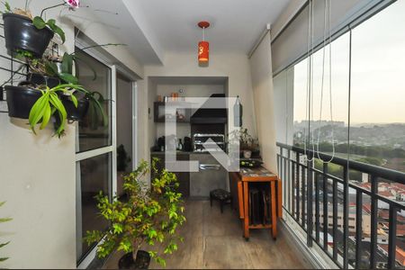 Varanda de apartamento para alugar com 2 quartos, 84m² em Jardim Monte Kemel, São Paulo