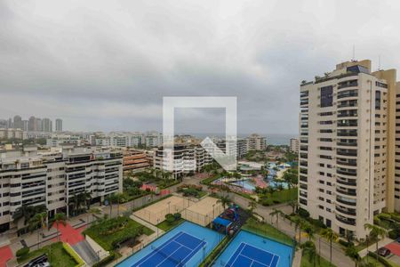 Varanda Vista de apartamento para alugar com 3 quartos, 128m² em Barra da Tijuca, Rio de Janeiro