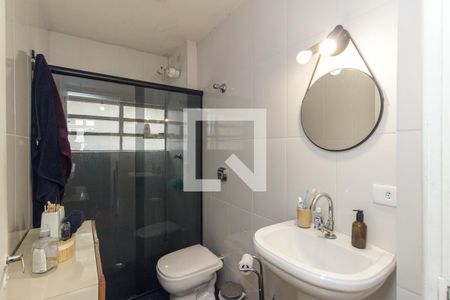 Banheiro de apartamento à venda com 1 quarto, 46m² em Santa Cecília, São Paulo