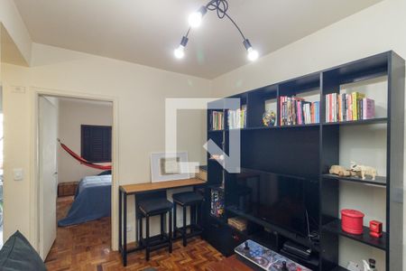 Sala de apartamento à venda com 1 quarto, 46m² em Santa Cecília, São Paulo