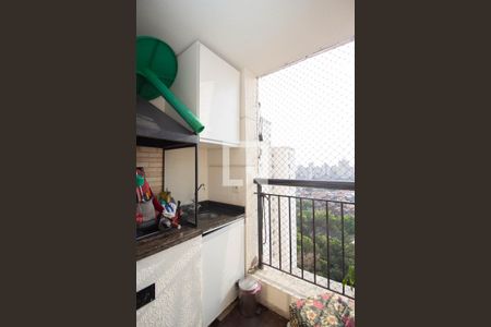 Varanda gourmet de apartamento para alugar com 3 quartos, 82m² em Vila Amélia, São Paulo