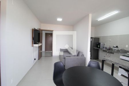 Sala de apartamento para alugar com 2 quartos, 60m² em Morumbi, Uberlândia