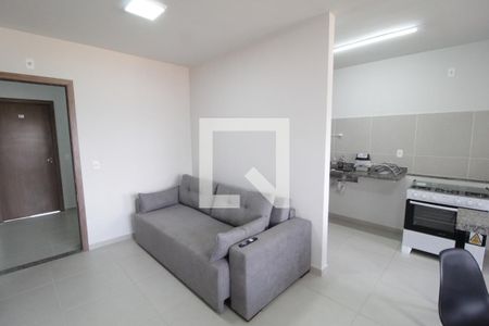 Sala de apartamento para alugar com 2 quartos, 60m² em Morumbi, Uberlândia