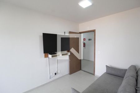 Sala de apartamento para alugar com 2 quartos, 60m² em Morumbi, Uberlândia