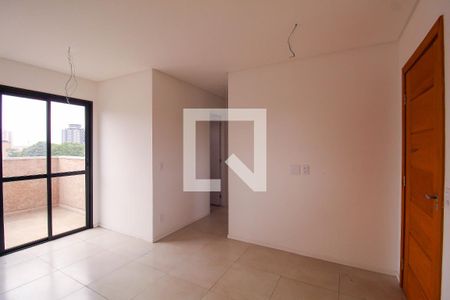 Sala/Cozinha de apartamento à venda com 1 quarto, 36m² em Vila Bertioga, São Paulo