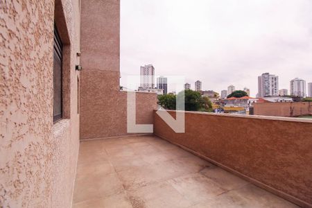 Varanda de apartamento à venda com 1 quarto, 28m² em Vila Bertioga, São Paulo