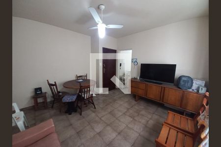 Sala de apartamento para alugar com 2 quartos, 62m² em Itararé, São Vicente