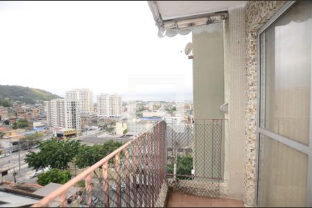 Varanda da Sala de apartamento à venda com 2 quartos, 55m² em Vaz Lobo, Rio de Janeiro