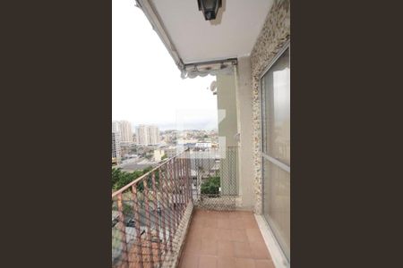 Varanda da Sala de apartamento à venda com 2 quartos, 55m² em Vaz Lobo, Rio de Janeiro