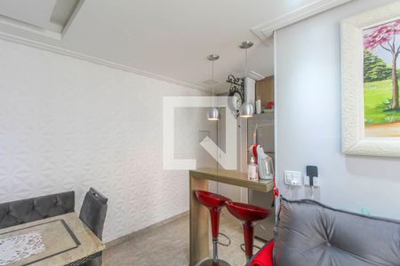 Sala de apartamento para alugar com 2 quartos, 45m² em Jardim Imperador (zona Leste), São Paulo