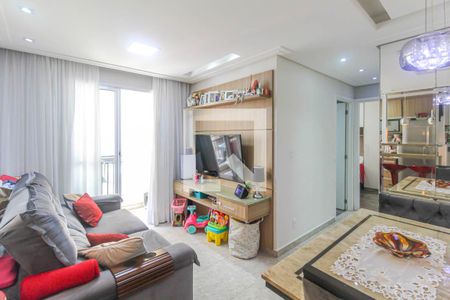 Sala de apartamento para alugar com 2 quartos, 45m² em Jardim Imperador (zona Leste), São Paulo