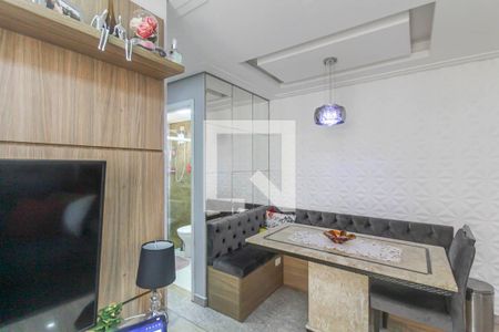 Sala de apartamento para alugar com 2 quartos, 45m² em Jardim Imperador (zona Leste), São Paulo