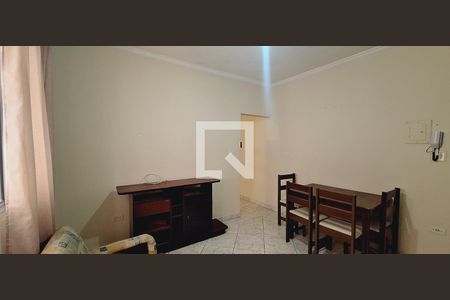 Sala de apartamento para alugar com 1 quarto, 37m² em Tupi, Praia Grande