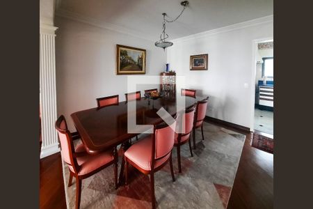 Sala de Jantar de apartamento à venda com 4 quartos, 217m² em Indianópolis, São Paulo