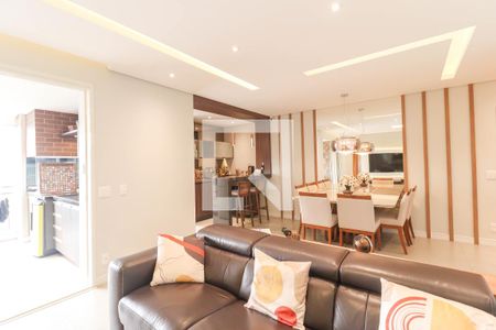 Sala de apartamento à venda com 3 quartos, 117m² em Recanto Quarto Centenario, Jundiaí