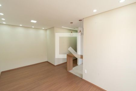 Sala de apartamento para alugar com 2 quartos, 54m² em Jk, Contagem