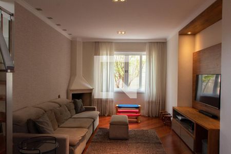 SALA DE TV de casa de condomínio à venda com 4 quartos, 384m² em Loteamento Alphaville Campinas, Campinas