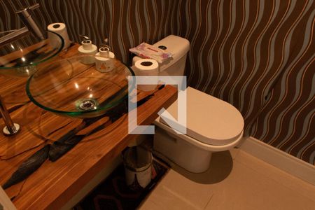 LAVABO de casa de condomínio à venda com 4 quartos, 384m² em Loteamento Alphaville Campinas, Campinas