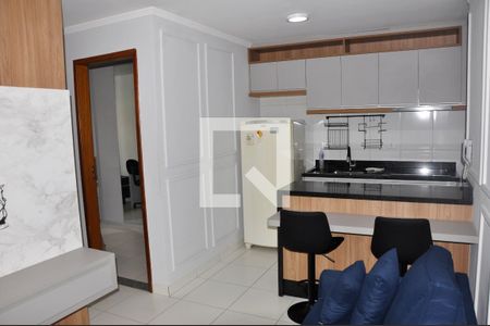  Sala de apartamento para alugar com 2 quartos, 42m² em Vila Amélia, São Paulo