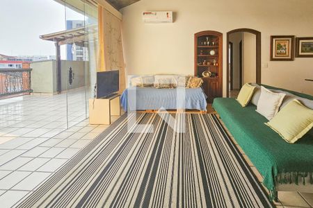 Sala de apartamento para alugar com 3 quartos, 220m² em Loteamento Joao Batista Juliao, Guarujá