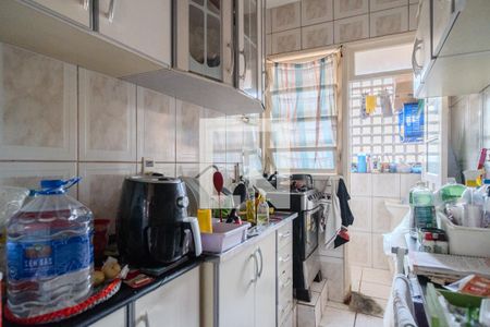 Cozinha e Área de Serviço de apartamento à venda com 1 quarto, 55m² em Centro Histórico, Porto Alegre