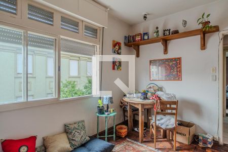 Sala de apartamento à venda com 1 quarto, 55m² em Centro Histórico, Porto Alegre