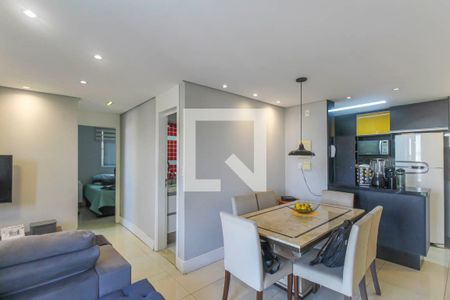 Sala de apartamento para alugar com 2 quartos, 63m² em Vila Antonieta, São Paulo