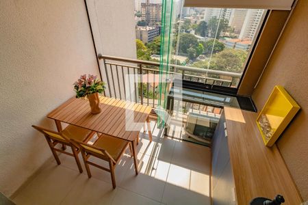 Varanda de apartamento para alugar com 1 quarto, 35m² em Vila Clementino, São Paulo