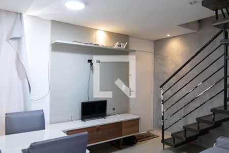 Sala de apartamento à venda com 3 quartos, 90m² em Camargos, Belo Horizonte