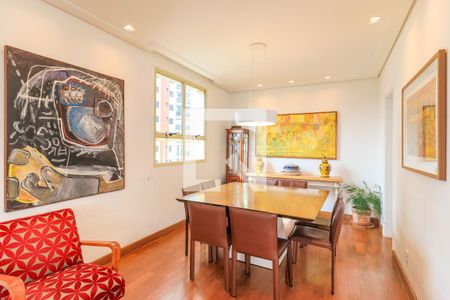 Sala de Jantar de apartamento à venda com 4 quartos, 193m² em Vila Congonhas, São Paulo