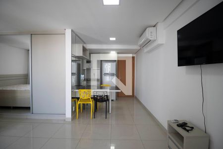 Sala de apartamento para alugar com 1 quarto, 47m² em Setor Oeste, Goiânia