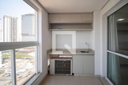 Varanda de apartamento para alugar com 1 quarto, 47m² em Setor Oeste, Goiânia