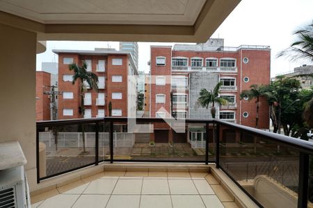 Varanda de apartamento para alugar com 4 quartos, 180m² em Enseada, Guarujá