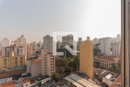 Vista da Suíte de apartamento à venda com 1 quarto, 40m² em Centro, Campinas