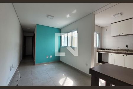 Sala de apartamento para alugar com 2 quartos, 58m² em Vila Camilópolis, Santo André